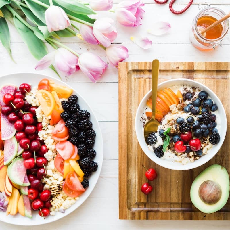 Fourth photo of beautifully arranged food